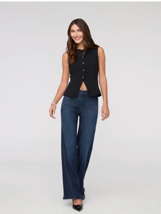 DU/ER Denim - Du/er Wide Leg High Rise Denim Jeans